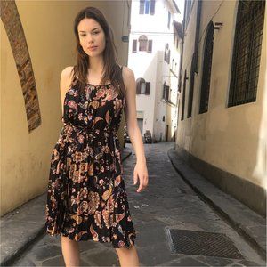 Italian Paisley Dress, Party boho chic happy hour date night vacation summer New